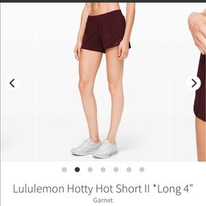 🍋🍋 Lululemon Hotty Hot shorts